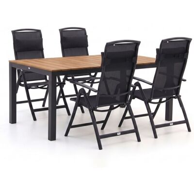 Forza Furniture Forza Capri/Fidenza 160cm dining tuinset 5-delig verstelbaar - Laagste prijsgarantie! Forza Furniture Forza Capri/Fidenza 160cm dining tuinset 5-delig verstelbaar - Laagste prijsgarantie!