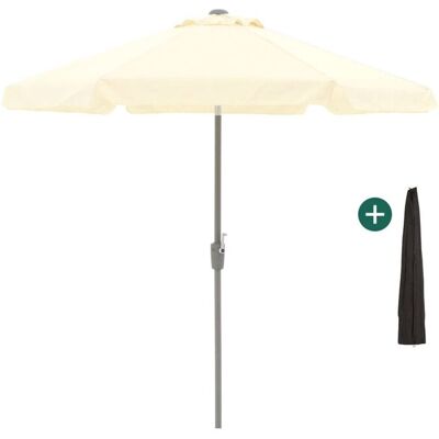 Shadowline Aruba parasol ø 250cm - Laagste prijsgarantie! Wit Shadowline Aruba parasol ø 250cm - Laagste prijsgarantie! Wit