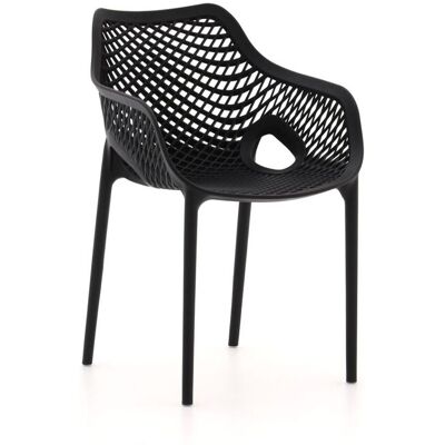 Forza Furniture Forza Ripi dining tuinstoel stapelbaar - Laagste prijsgarantie! Zwart Forza Furniture Forza Ripi dining tuinstoel stapelbaar - Laagste prijsgarantie! Zwart