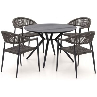 Manifesto Furniture Manifesto Belpasso/Sora ø127cm dining tuinset 5-delig stapelbaar - Laagste prijsgarantie! Manifesto Furniture Manifesto Belpasso/Sora ø127cm dining tuinset 5-delig stapelbaar - Laagste prijsgarantie!