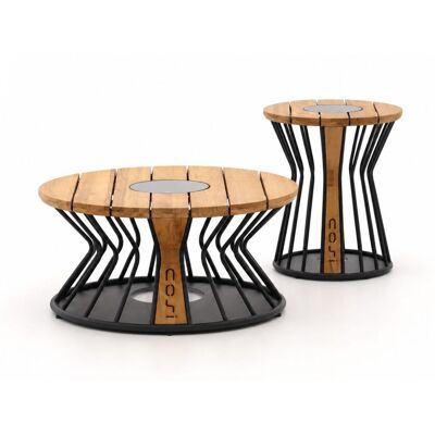 Cosilumia Bijzet tuintafel set ø70cm (h:41cm)/ø52cm (h:60cm) - Laagste prijsgarantie! Cosilumia Bijzet tuintafel set ø70cm (h:41cm)/ø52cm (h:60cm) - Laagste prijsgarantie!