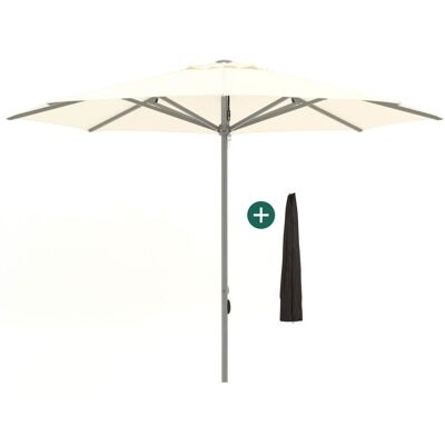 Shadowline Cuba parasol ø 400cm - Laagste prijsgarantie! Wit Shadowline Cuba parasol ø 400cm - Laagste prijsgarantie! Wit
