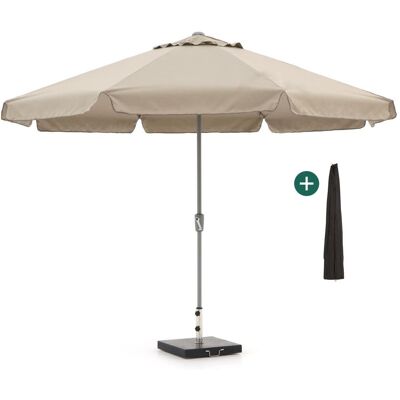 Shadowline Aruba parasol ø 350cm - Laagste prijsgarantie! Taupe Shadowline Aruba parasol ø 350cm - Laagste prijsgarantie! Taupe