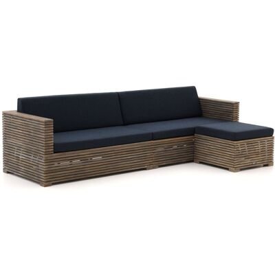 ROUGH Furniture ROUGH-C chaise longue loungeset 3-delig - Laagste prijsgarantie! Bruin ROUGH Furniture ROUGH-C chaise longue loungeset 3-delig - Laagste prijsgarantie! Bruin