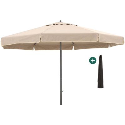 Shadowline Java parasol ø 500cm - Laagste prijsgarantie! Taupe Shadowline Java parasol ø 500cm - Laagste prijsgarantie! Taupe