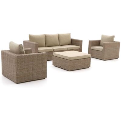 Intenso Furniture Intenso Carpino stoel-bank loungeset 4-delig - Laagste prijsgarantie! Taupe Intenso Furniture Intenso Carpino stoel-bank loungeset 4-delig - Laagste prijsgarantie! Taupe