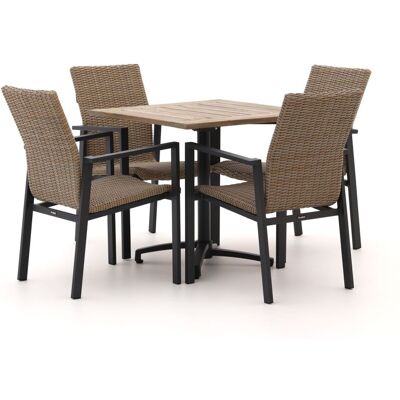 Manifesto Furniture Manifesto Villongo/Canzo 80cm dining tuinset 5-delig stapelbaar inklapbaar - Laagste prijsgarantie! Bruin Manifesto Furniture Manifesto Villongo/Canzo 80cm dining tuinset 5-delig stapelbaar inklapbaar - Laagste prijsgarantie! Bruin