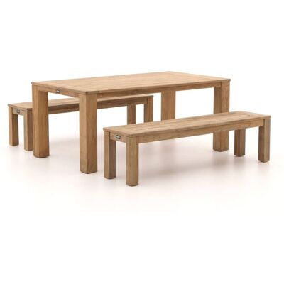 ROUGH Furniture ROUGH-X 180cm picknickset 3-delig - Laagste prijsgarantie! Bruin ROUGH Furniture ROUGH-X 180cm picknickset 3-delig - Laagste prijsgarantie! Bruin