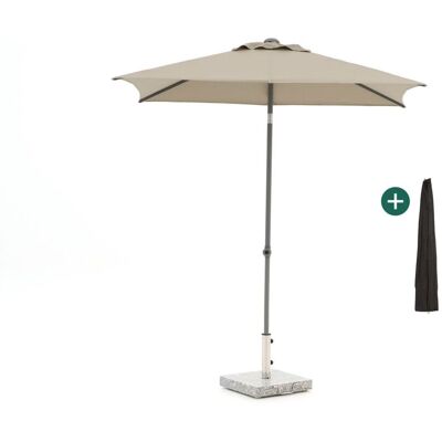 Shadowline Push-up parasol 210x150cm - Laagste prijsgarantie! Taupe Shadowline Push-up parasol 210x150cm - Laagste prijsgarantie! Taupe