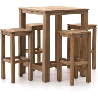 ROUGH Furniture ROUGH-X 80cm barset 5-delig - Laagste prijsgarantie! Bruin ROUGH Furniture ROUGH-X 80cm barset 5-delig - Laagste prijsgarantie! Bruin