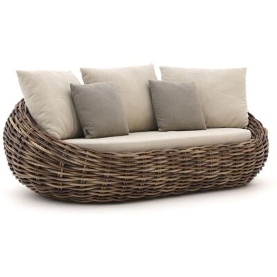 Apple Bee Cocoon lounge tuinbank 3-zits 236cm - Laagste prijsgarantie! Taupe Apple Bee Cocoon lounge tuinbank 3-zits 236cm - Laagste prijsgarantie! Taupe