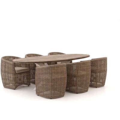 Intenso Furniture Intenso Marecchia/ROUGH-Y Ellips 240cm dining tuinset 7-delig - Laagste prijsgarantie! Intenso Furniture Intenso Marecchia/ROUGH-Y Ellips 240cm dining tuinset 7-delig - Laagste prijsgarantie!