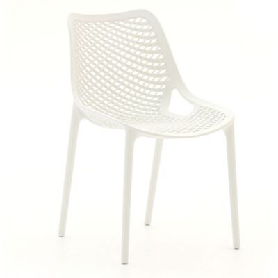 Forza Furniture Forza Ripi dining tuinstoel stapelbaar - Laagste prijsgarantie! Wit Forza Furniture Forza Ripi dining tuinstoel stapelbaar - Laagste prijsgarantie! Wit