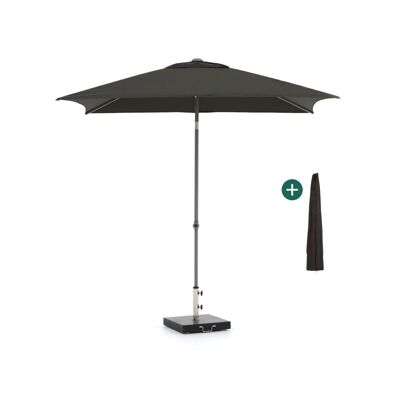 Shadowline Push-up parasol 250x200cm - Laagste prijsgarantie! Zwart Shadowline Push-up parasol 250x200cm - Laagste prijsgarantie! Zwart