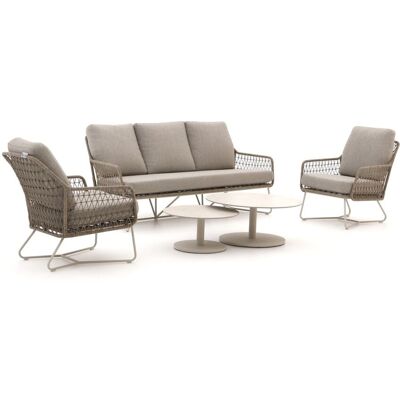 Intenso Furniture Intenso Trasimeno/Monticano stoel-bank loungeset 5-delig - Laagste prijsgarantie! Taupe Intenso Furniture Intenso Trasimeno/Monticano stoel-bank loungeset 5-delig - Laagste prijsgarantie! Taupe
