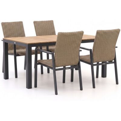 Manifesto Furniture Manifesto Villongo/Fidenza 160cm dining tuinset 5-delig stapelbaar - Laagste prijsgarantie! Manifesto Furniture Manifesto Villongo/Fidenza 160cm dining tuinset 5-delig stapelbaar - Laagste prijsgarantie!