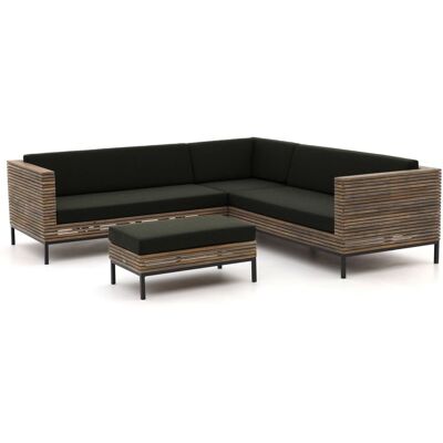 ROUGH Furniture ROUGH-D hoek loungeset 4-delig - Laagste prijsgarantie! Bruin ROUGH Furniture ROUGH-D hoek loungeset 4-delig - Laagste prijsgarantie! Bruin