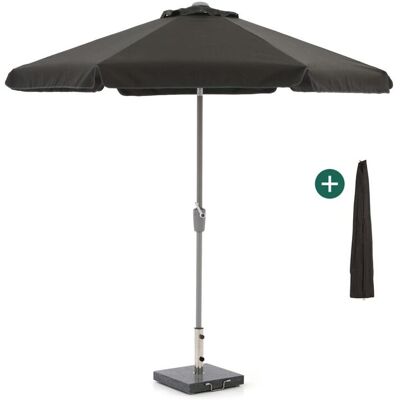 Shadowline Aruba parasol ø 250cm - Laagste prijsgarantie! Zwart Shadowline Aruba parasol ø 250cm - Laagste prijsgarantie! Zwart