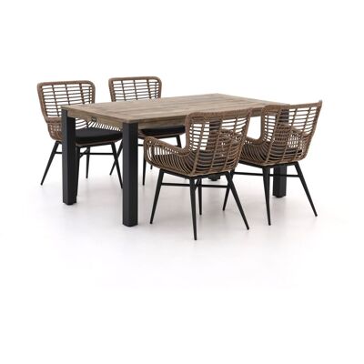 Intenso Furniture Intenso Asti/ROUGH-S 160cm dining tuinset 5-delig - Laagste prijsgarantie! Taupe Intenso Furniture Intenso Asti/ROUGH-S 160cm dining tuinset 5-delig - Laagste prijsgarantie! Taupe