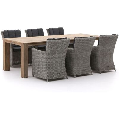 Intenso Furniture Intenso Adriano/ROUGH-X 240cm dining tuinset 7-delig - Laagste prijsgarantie! Bruin Intenso Furniture Intenso Adriano/ROUGH-X 240cm dining tuinset 7-delig - Laagste prijsgarantie! Bruin