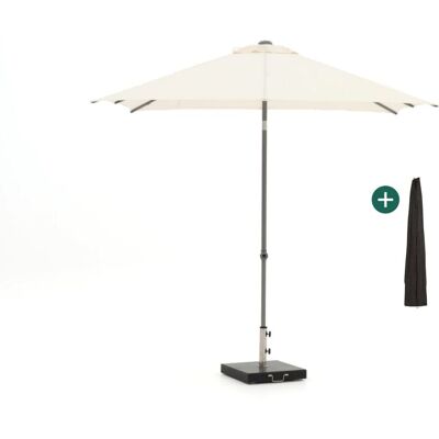 Shadowline Push-up parasol 240x240cm - Laagste prijsgarantie! Wit Shadowline Push-up parasol 240x240cm - Laagste prijsgarantie! Wit