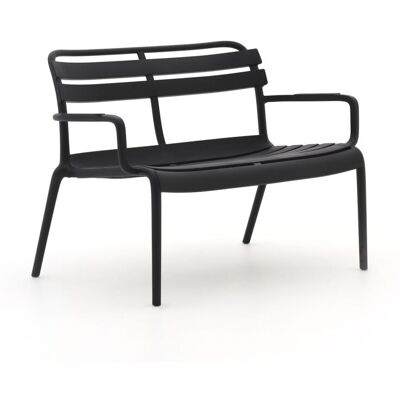 Forza Furniture Forza Vico lounge tuinbank 115cm stapelbaar - Laagste prijsgarantie! Zwart Forza Furniture Forza Vico lounge tuinbank 115cm stapelbaar - Laagste prijsgarantie! Zwart