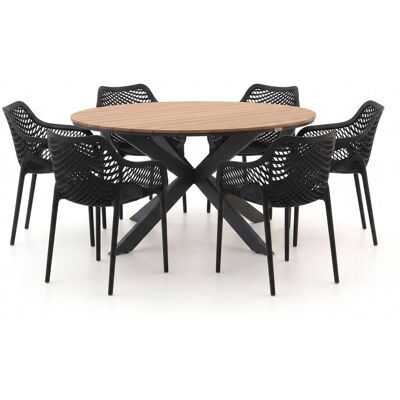 Forza Furniture Forza Ripi/Fidenza ø149cm dining tuinset 7-delig stapelbaar - Laagste prijsgarantie! Forza Furniture Forza Ripi/Fidenza ø149cm dining tuinset 7-delig stapelbaar - Laagste prijsgarantie!