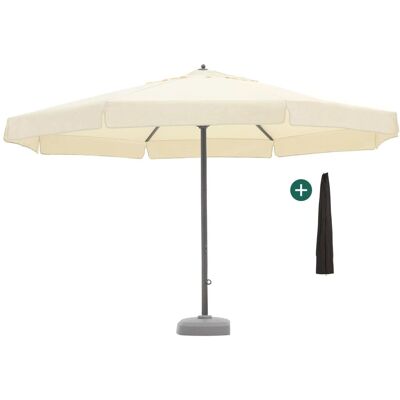 Shadowline Java parasol ø 500cm - Laagste prijsgarantie! Wit Shadowline Java parasol ø 500cm - Laagste prijsgarantie! Wit