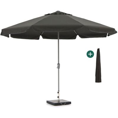 Shadowline Aruba parasol ø 350cm - Laagste prijsgarantie! Grijs Shadowline Aruba parasol ø 350cm - Laagste prijsgarantie! Grijs