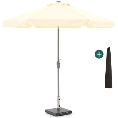 Shadowline Aruba parasol ø 250cm - Laagste prijsgarantie! Wit Shadowline Aruba parasol ø 250cm - Laagste prijsgarantie! Wit