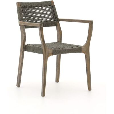 ROUGH Furniture ROUGH-L Rope dining tuinstoel stapelbaar - Laagste prijsgarantie! Grijs ROUGH Furniture ROUGH-L Rope dining tuinstoel stapelbaar - Laagste prijsgarantie! Grijs