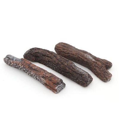 Cosiburner Ceramic Woodlogs - Laagste prijsgarantie! Taupe Cosiburner Ceramic Woodlogs - Laagste prijsgarantie! Taupe