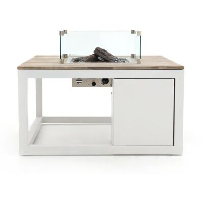 Cosiraw lounge vuurtafel 100x100x55cm - Laagste prijsgarantie! Wit Cosiraw lounge vuurtafel 100x100x55cm - Laagste prijsgarantie! Wit