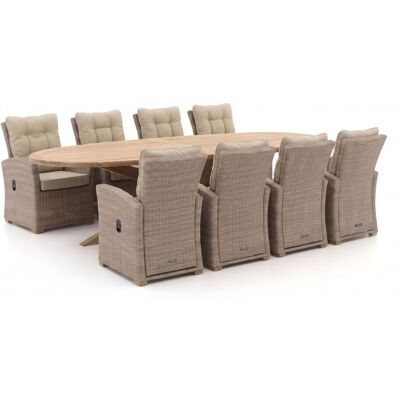 Intenso Furniture Intenso Mazzano/ROUGH-Y Ellips 280cm dining tuinset 9-delig verstelbaar - Laagste prijsgarantie! Intenso Furniture Intenso Mazzano/ROUGH-Y Ellips 280cm dining tuinset 9-delig verstelbaar - Laagste prijsgarantie!