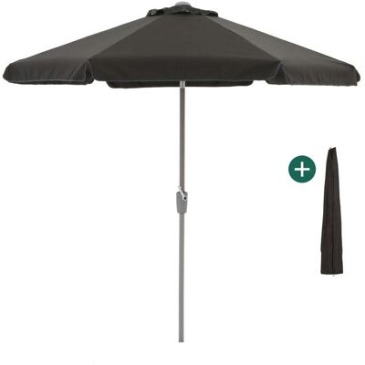Shadowline Aruba parasol ø 250cm - Laagste prijsgarantie! Zwart Shadowline Aruba parasol ø 250cm - Laagste prijsgarantie! Zwart