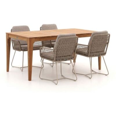 Intenso Furniture Intenso Trasimeno/Bruca 170cm dining tuinset 5-delig - Laagste prijsgarantie! Bruin Intenso Furniture Intenso Trasimeno/Bruca 170cm dining tuinset 5-delig - Laagste prijsgarantie! Bruin