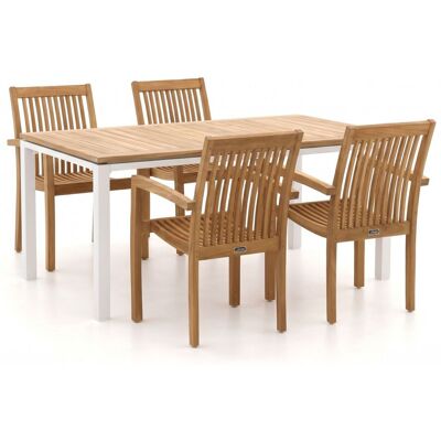 Sunyard Furniture Sunyard Jakarta/Linosa 180cm dining tuinset 5-delig stapelbaar - Laagste prijsgarantie! Sunyard Furniture Sunyard Jakarta/Linosa 180cm dining tuinset 5-delig stapelbaar - Laagste prijsgarantie!