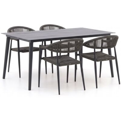 Manifesto Furniture Manifesto Belpasso/Sora 160cm dining tuinset 5-delig stapelbaar - Laagste prijsgarantie! Manifesto Furniture Manifesto Belpasso/Sora 160cm dining tuinset 5-delig stapelbaar - Laagste prijsgarantie!