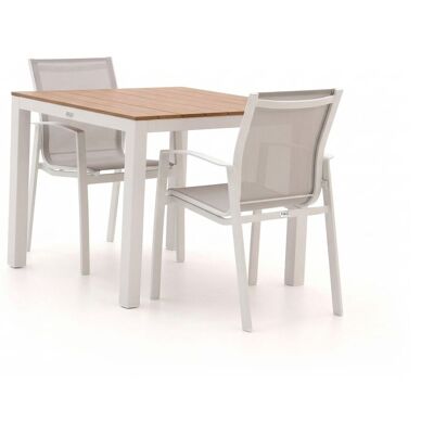 Forza Furniture Forza Altea/Fidenza 90cm dining tuinset 3-delig stapelbaar - Laagste prijsgarantie! Wit Forza Furniture Forza Altea/Fidenza 90cm dining tuinset 3-delig stapelbaar - Laagste prijsgarantie! Wit