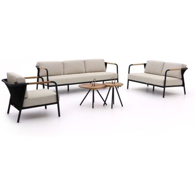 Apple Bee Elle stoel-bank loungeset 5-delig - Laagste prijsgarantie! Bruin Apple Bee Elle stoel-bank loungeset 5-delig - Laagste prijsgarantie! Bruin