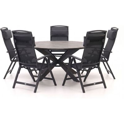 Forza Furniture Forza Capri/Fidenza ø149cm dining tuinset 6-delig verstelbaar - Laagste prijsgarantie! Forza Furniture Forza Capri/Fidenza ø149cm dining tuinset 6-delig verstelbaar - Laagste prijsgarantie!