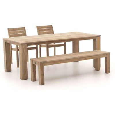 ROUGH Furniture ROUGH-S/ROUGH-X 200cm dining tuinset 4-delig stapelbaar - Laagste prijsgarantie! Bruin ROUGH Furniture ROUGH-S/ROUGH-X 200cm dining tuinset 4-delig stapelbaar - Laagste prijsgarantie! Bruin