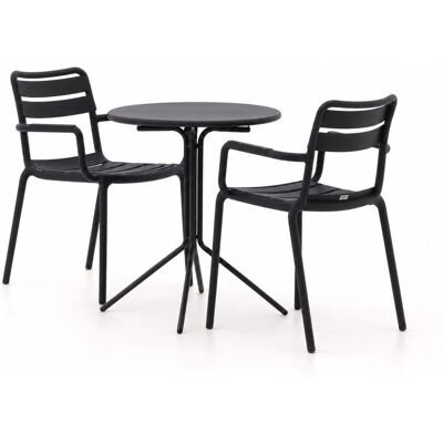 Forza Furniture Forza Vico/Aziano ø60cm dining tuinset 3-delig stapelbaar - Laagste prijsgarantie! Forza Furniture Forza Vico/Aziano ø60cm dining tuinset 3-delig stapelbaar - Laagste prijsgarantie!
