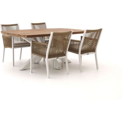 Manifesto Furniture Manifesto Rivola/Induno Deens Ovaal 180cm dining tuinset 5-delig - Laagste prijsgarantie! Wit Manifesto Furniture Manifesto Rivola/Induno Deens Ovaal 180cm dining tuinset 5-delig - Laagste prijsgarantie! Wit