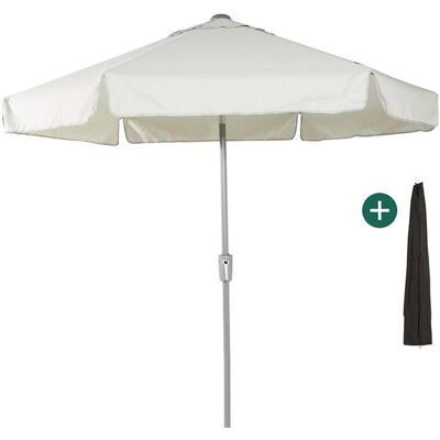 Shadowline Aruba parasol ø 250cm - Laagste prijsgarantie! Grijs Shadowline Aruba parasol ø 250cm - Laagste prijsgarantie! Grijs