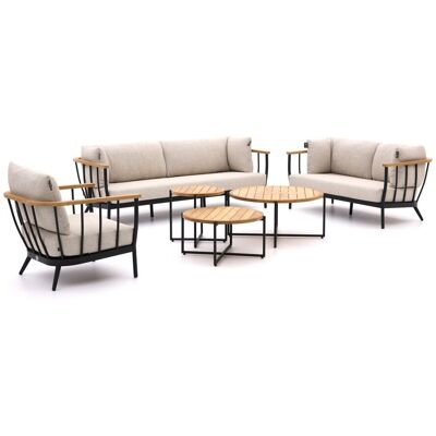 Apple Bee Condor stoel-bank loungeset 6-delig 6-zits - Laagste prijsgarantie! Taupe Apple Bee Condor stoel-bank loungeset 6-delig 6-zits - Laagste prijsgarantie! Taupe