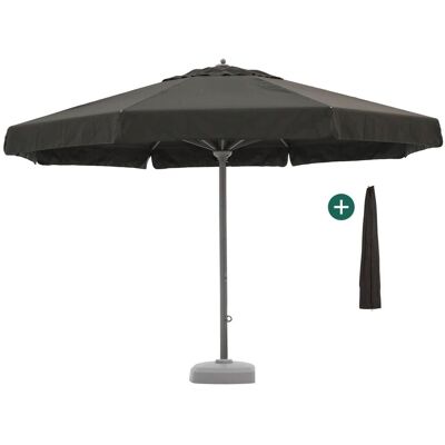 Shadowline Java parasol ø 500cm - Laagste prijsgarantie! Zwart Shadowline Java parasol ø 500cm - Laagste prijsgarantie! Zwart