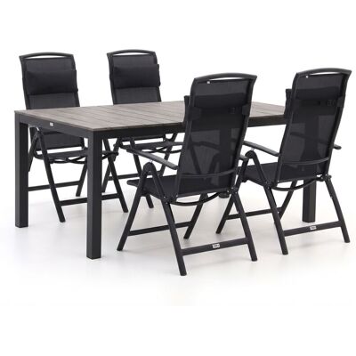 Forza Furniture Forza Capri/Fidenza 160cm dining tuinset 5-delig verstelbaar - Laagste prijsgarantie! Forza Furniture Forza Capri/Fidenza 160cm dining tuinset 5-delig verstelbaar - Laagste prijsgarantie!