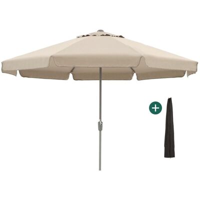 Shadowline Aruba parasol ø 350cm - Laagste prijsgarantie! Taupe Shadowline Aruba parasol ø 350cm - Laagste prijsgarantie! Taupe