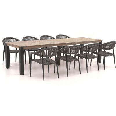 Manifesto Furniture Manifesto Belpasso/ROUGH-S 300cm dining tuinset 9-delig stapelbaar - Laagste prijsgarantie! Manifesto Furniture Manifesto Belpasso/ROUGH-S 300cm dining tuinset 9-delig stapelbaar - Laagste prijsgarantie!